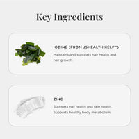 JSHealth Vitamins Hair and Energy Formula Hair Growth Vitamins | Hair Vitamins for Women and Men | Zinc, 60.0 Count