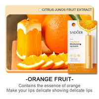 Lip balm Set, 3 PCS - Aloe Vera, Honey, VC Lip Balm Day & Night Lip Moisturiser, Lip Care Chapstick, Long-lasting Moisture to Soothe Dry Chapped Lips, Nourishing Lip Mask for Women Men (Mixed)