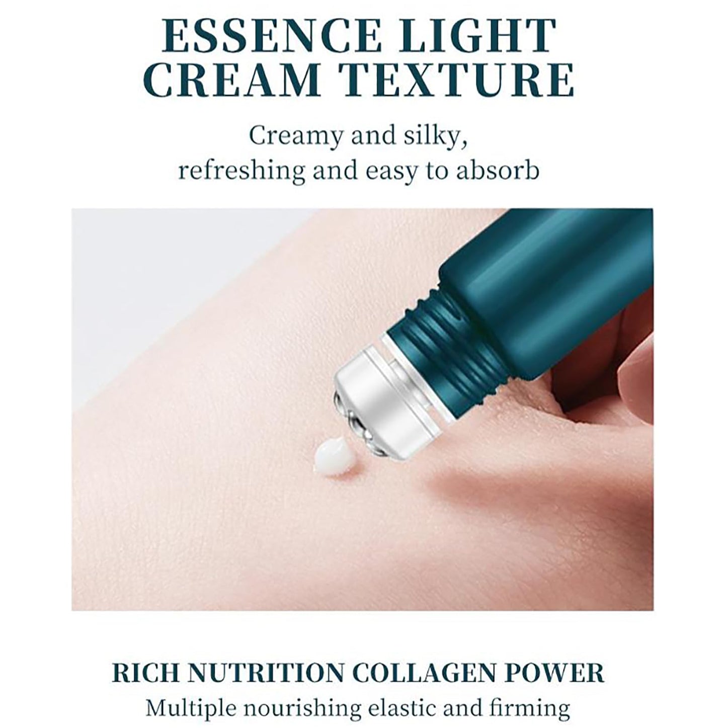 Under Eye Cream with Roller Applicator for Dark Circles and Puffiness β Hydrating and Refreshing Eye Cream for Delicate Skin Care