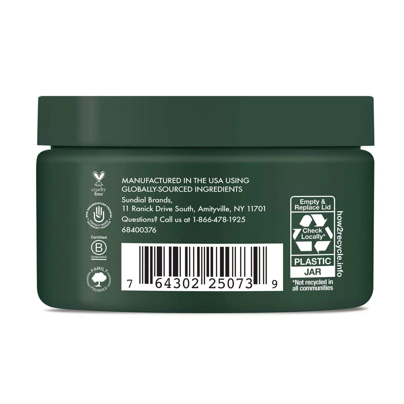 Shea Moisture Maracuja Oil & Shea Butter Beard Balm Shape-Smooth & Define by for Men - 4 oz Balm
