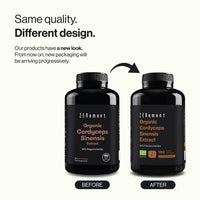 Organic Cordyceps Sinensis, 180 Capsules (6-Month Supply) | Mushroom Extract Powder Supplement | 650mg of Authentic CS-4 Extract, 40% bioactive Polysaccharides | Vegan, No Additives | Zenement