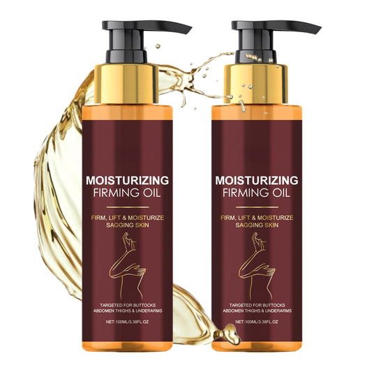 ISBEAUSOLS Magic Luxury Body Oil - Glow Remedy Oil - Magic Body Firming Oil - Lifting Body Moisturizer - Enhances Elasticity & Radiance - Holiday Essentials Skincare Routine for Women After Shower - 100ML * 2