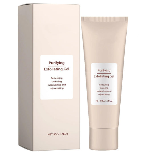 Purifying Exfoliating Gel - Gentle Formula for Cleansing, Exfoliating, and Moisturizing, Softens Dead Skin, Soothes and Purifies Facial Skin