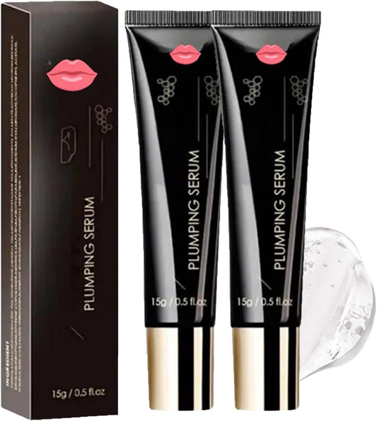 WujialingMM 2pcs Plumpify Plumping Serum Oil, Plumpify Lip Oil Plumper, PLUMPIFY Lip Boosting Serum, Natural Lips Plumping Serums, Hydrating and Nourishing Lips Oils, Reduce Fine, Moisturizing and Non-Sticky