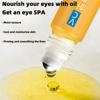 OuXing Lutein Eye Oil,Vitamin C Lutein Eye Oil,Eye Cream for Dark Circles and Puffy E/yes,E/ye Rollerball for Eyes,Lut/ein Essential O/il,Dark Circle Ey/e Cream,L/utein Rollerball