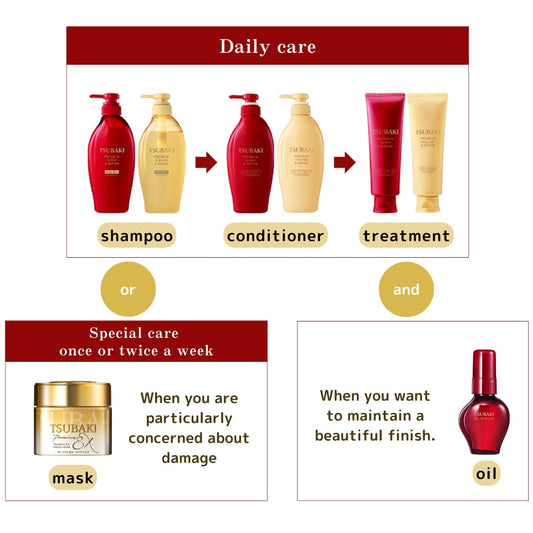 Generic Premium Volume Repair Shampoo for Tsubaki bottle 450 ml