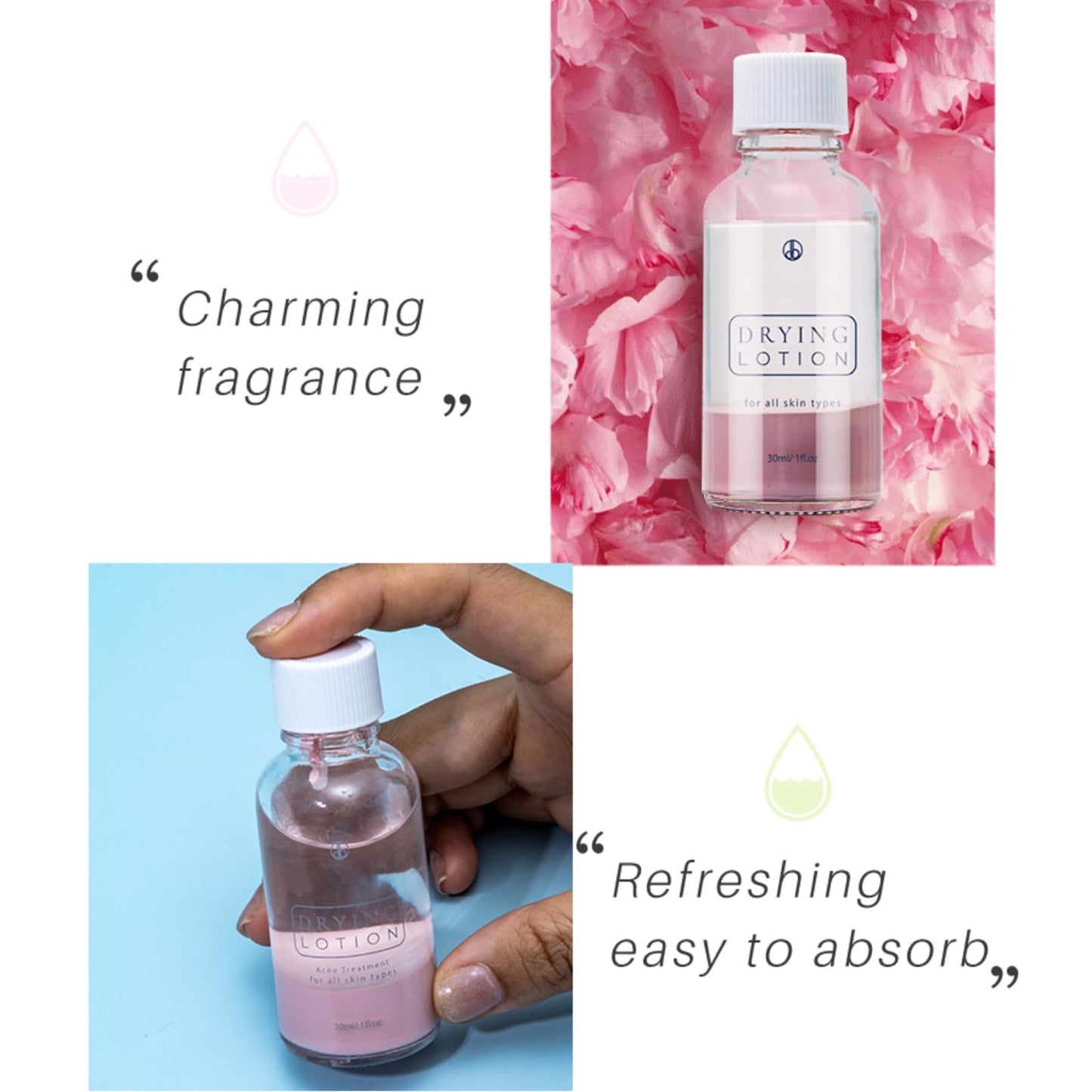 AuraAnge Zit - Targeting Serum - Face Serum for Blemish - Prone Skin, Helps Absorb Excess Oil, Suitable for Men and Women