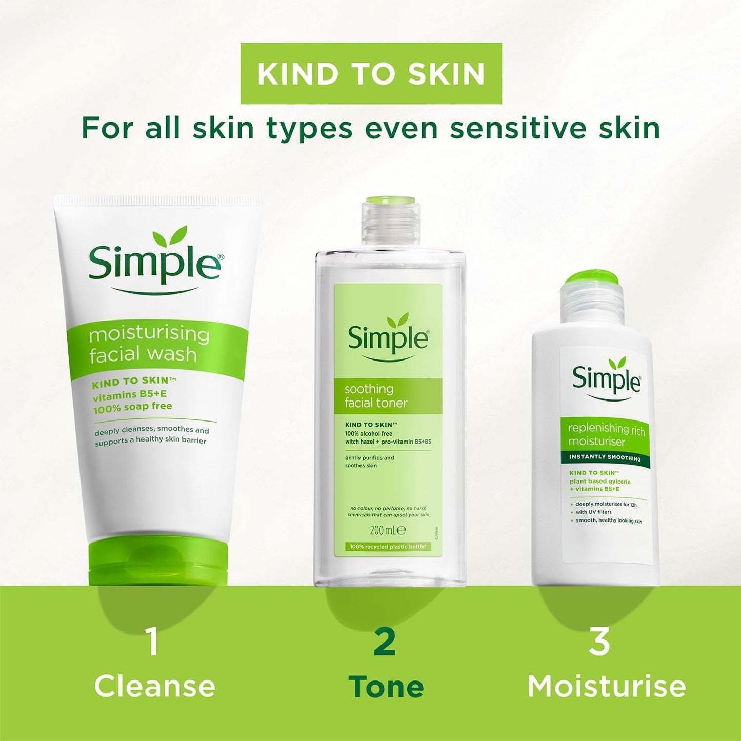 Simple KTS 200ml Soothing Facial Toner