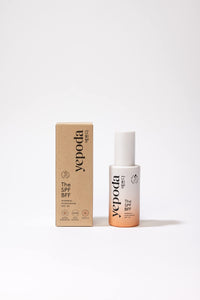 Yepoda Tinted Sunscreen - The SPF BFF, Day Cream with Sun Protection Factor (SPF 30), Mineral Zinc Sunscreen with Moisturizing Aloe Vera and Hyaluronic Acid (50 ml)