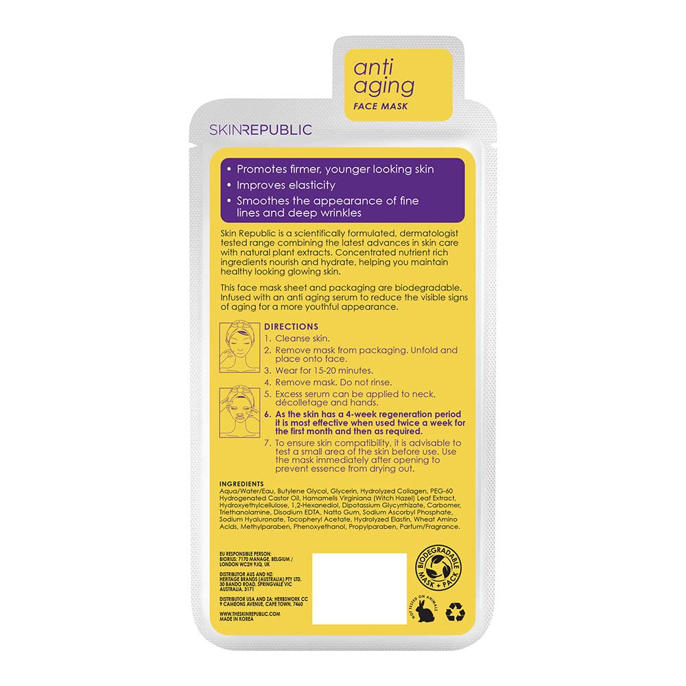 Skin Republic Collagen Infusion Face Mask 25ml