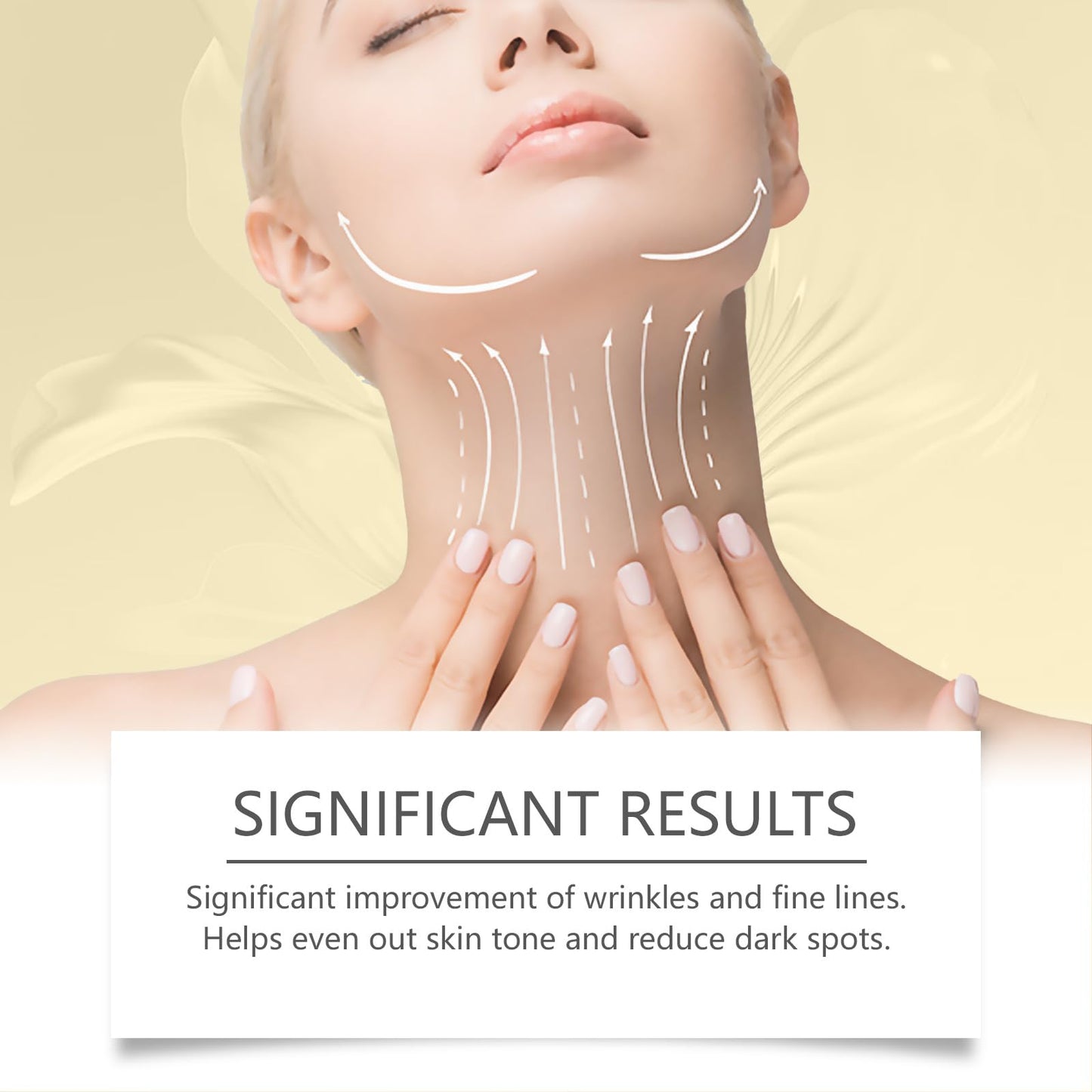 IZBEAUVO Tighten and Lift Neck Cream,Tightening Cream Stick, Neck Firming Cream,Tightening and Repair Decolletage Cream,Neck Cream For Tighten & Lift Firming Neck Cream