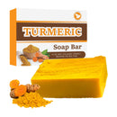 CTUBLIAUNX Kojic Acid Soap, Turmeric Soap Bar for Acne, Dark Spots, Hyperpigmentation, Smooth Skin, Deeply Moisturising with Natural Ingredients, Fit for Face, Body & All Skin Types