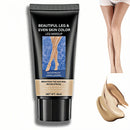 QinZiEn Leg Makeup Waterproof No Transfer,Leg Makeup to Cover Veins,Leg and Body Coverage Perfecter,Light Body Concealer,Easy to Use Foundation Full Coverage,Long Last Bo-dy Make-up,Effective Tato Coverup(02)