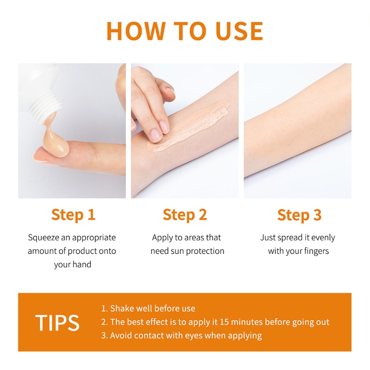 ISBEAUSOLS VC Tinted Sunscreen for Face - Factor 40 Sun Cream - Natural Skin Color & Non-Greasy SPF 40 Face Moisturiser - Suncream with Vitamin C & E - 40ML Lightweight Daily Protection for Women