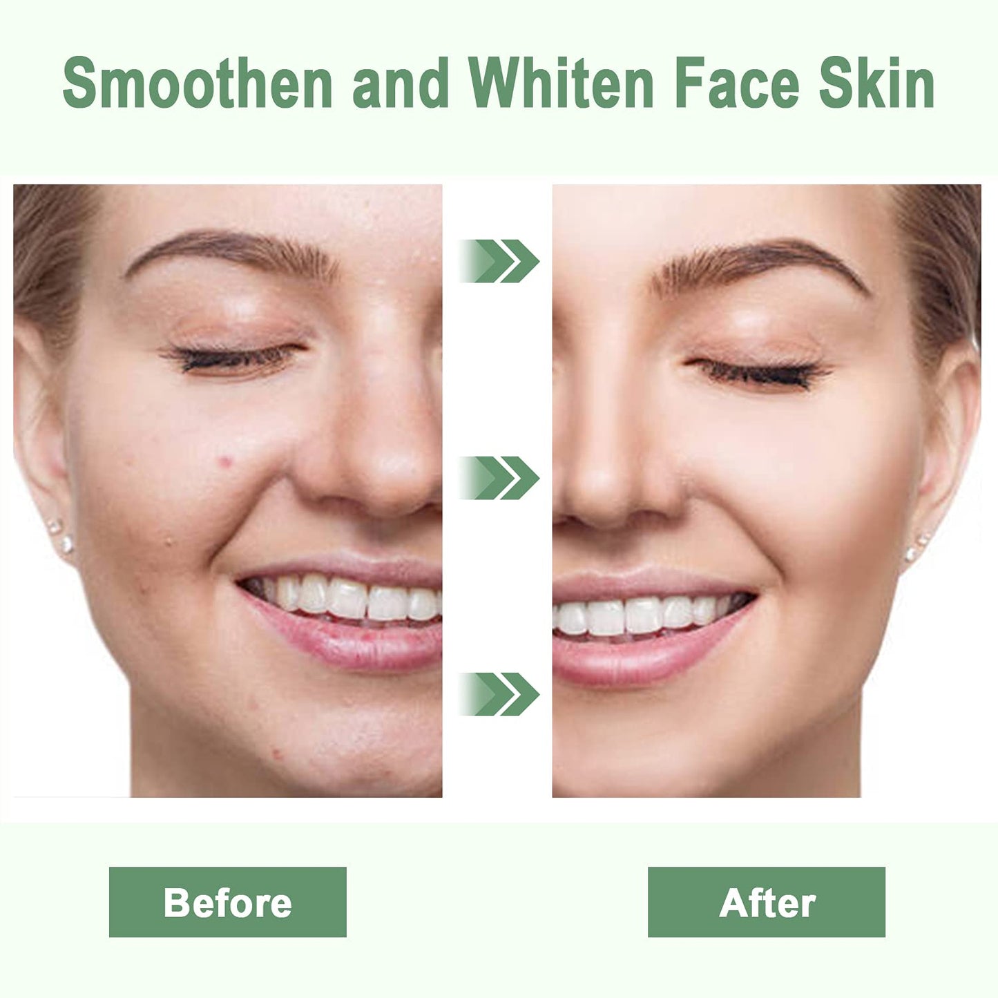 SUNDEER Green Tea Purifying Clay Mask,Face Moisturizes Deep Cleansing Oil Control,Blackhead Remover,Deep Clean Pore,Improves Skin Care for All Skin Types Men Women (Green Tea)