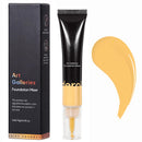 SONGQEE Liquid Foundation Mixer, Colour Corrector Foundation For Mature Skin, Make Up Foundation Shade Adjuster, Face Primer Concealer Foundation Full Coverage, Anti-Redness (Yellow)