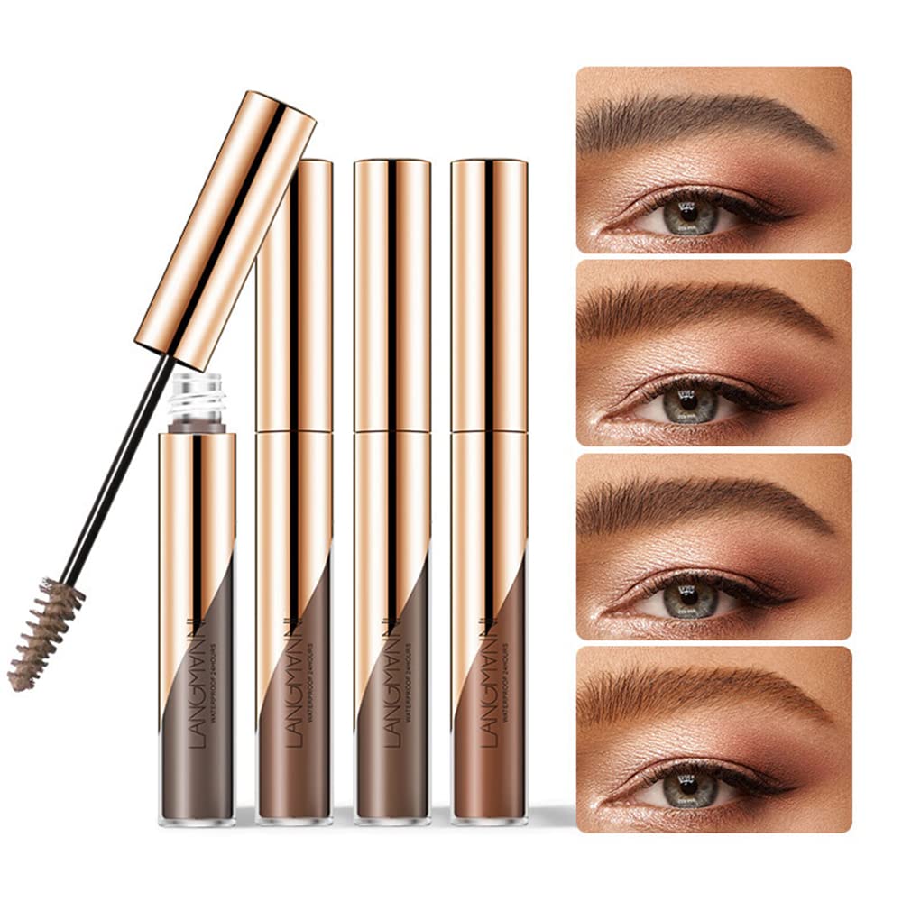 ZDHSOY Eyebrow Gel, Eyebrow Dye/Eyebrow Tint/Semi-Permanent Eyebrow Gel Tattoo Brow Waterproof Sweat-proof,Fast Drying,Brow Gel (Light Grey)