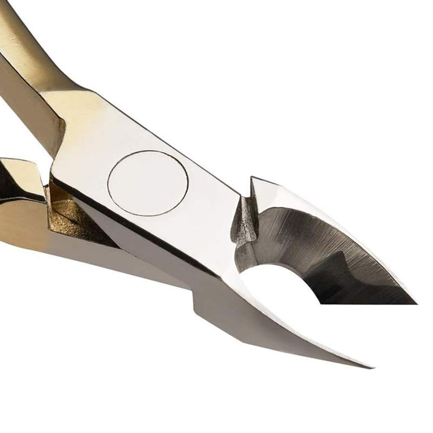 Professional Gold-Plated Carbon Steel cuticles Pliers, cuticles Pliers, Professional cuticles Cutter, Stainless Steel cuticles Scissors, Double Spring, 6mm Jaws for Dead Skin and cuticles Pliers