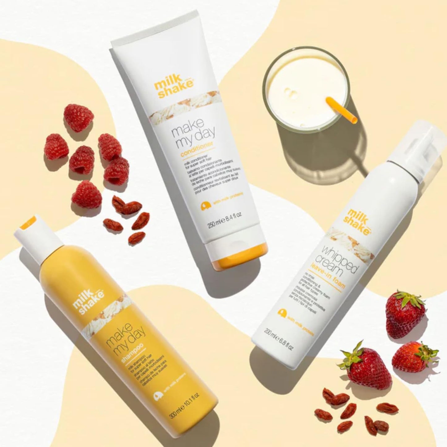 milk_shake |Make My Day Conditioner 250 ml, Milk Conditioner for Super Soft Hair, Made in Italy