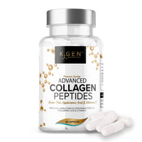 K GEN rejuvenation nutrition Pure Collagen Supplements Capsules Grass Fed Advanced Multi Collagen Peptides | Collagen Powder Pills for Hair, Skin, Nails, & Joints for Women & Men by K GEN