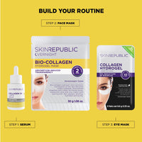 Skin Republic Bio-Collagen Overnight Hydrogel Mask. Unlock Glass Skin in 2 Hours