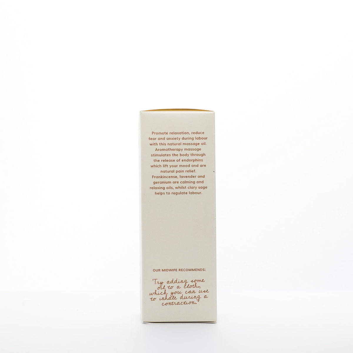 Mummy’s Organics Organic Labour Massage Oil | Clary Sage & Frankincense | Award-Winning | Made by Midwives | Promotes Natural Pain Relief & Relaxation | Essential Pregnancy & Labour Kit | 100ml | Mummy's Organics