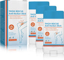 Xumann 3 PCS Anti Chafing Cream, Waterproof Anti Chafe Stick, Megababe Thigh Rescue Anti Friction Stick for Heel, Lower Arm, Thigh, Legs, Skin Protection