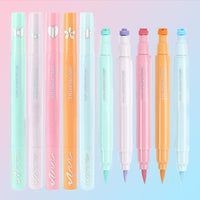 Generic 5PCS Eyeliner Stamp Set, Double-Ended Liquid Eyeliner Pencils with Heart, Moon, Butterfly, Star & Flower Stamps, Waterproof & Smudge-Proof Eyeliner Tools for Fun, Easy Makeup Designs