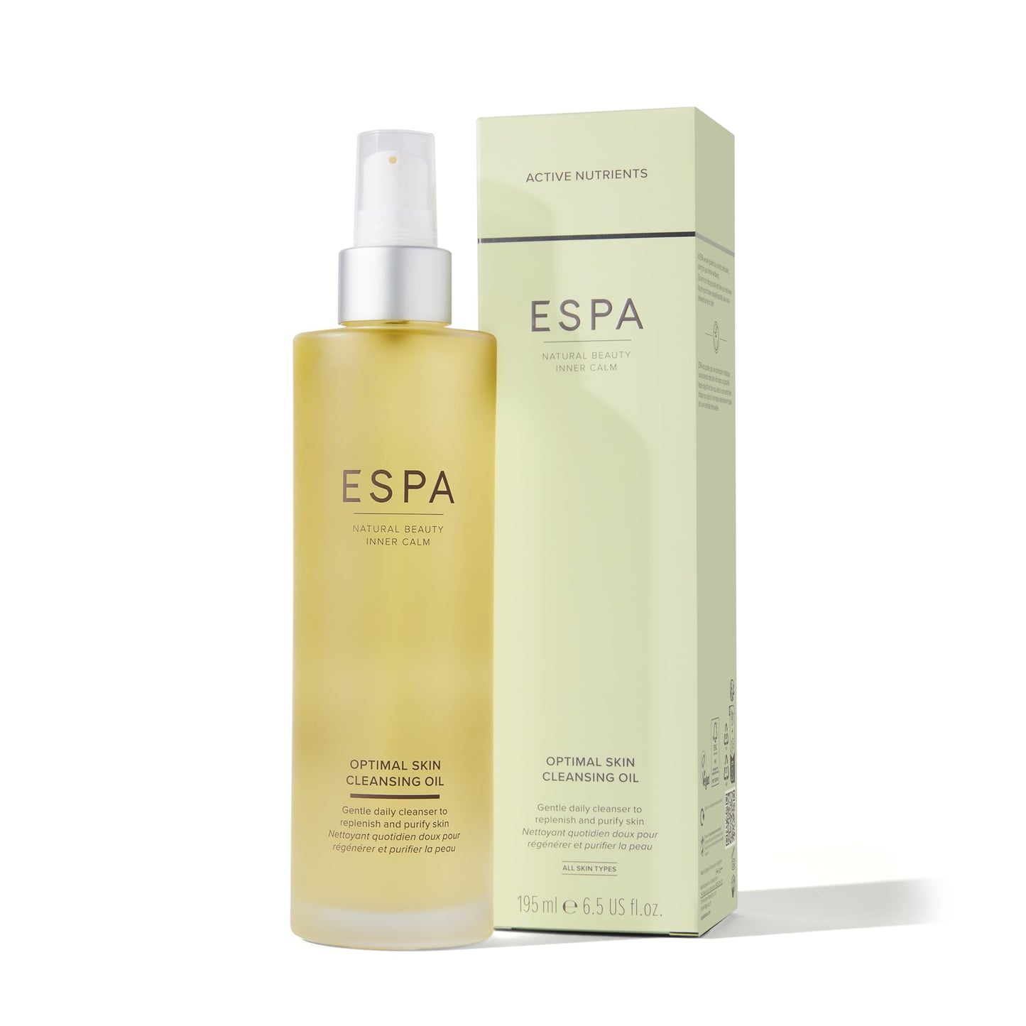 ESPA | Optimal Skin Pro Cleansing Oil | 195ml | Oil to Milk Cleanser | Nourish, Refresh & Purify