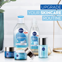 NIVEA Hydra Skin Effect Regeneration Night Gel (50ml), Lightweight Evening Face Gel Charged with Hyaluronic Acid, Gel-Based Face Moisturiser Provides 72H Hydration