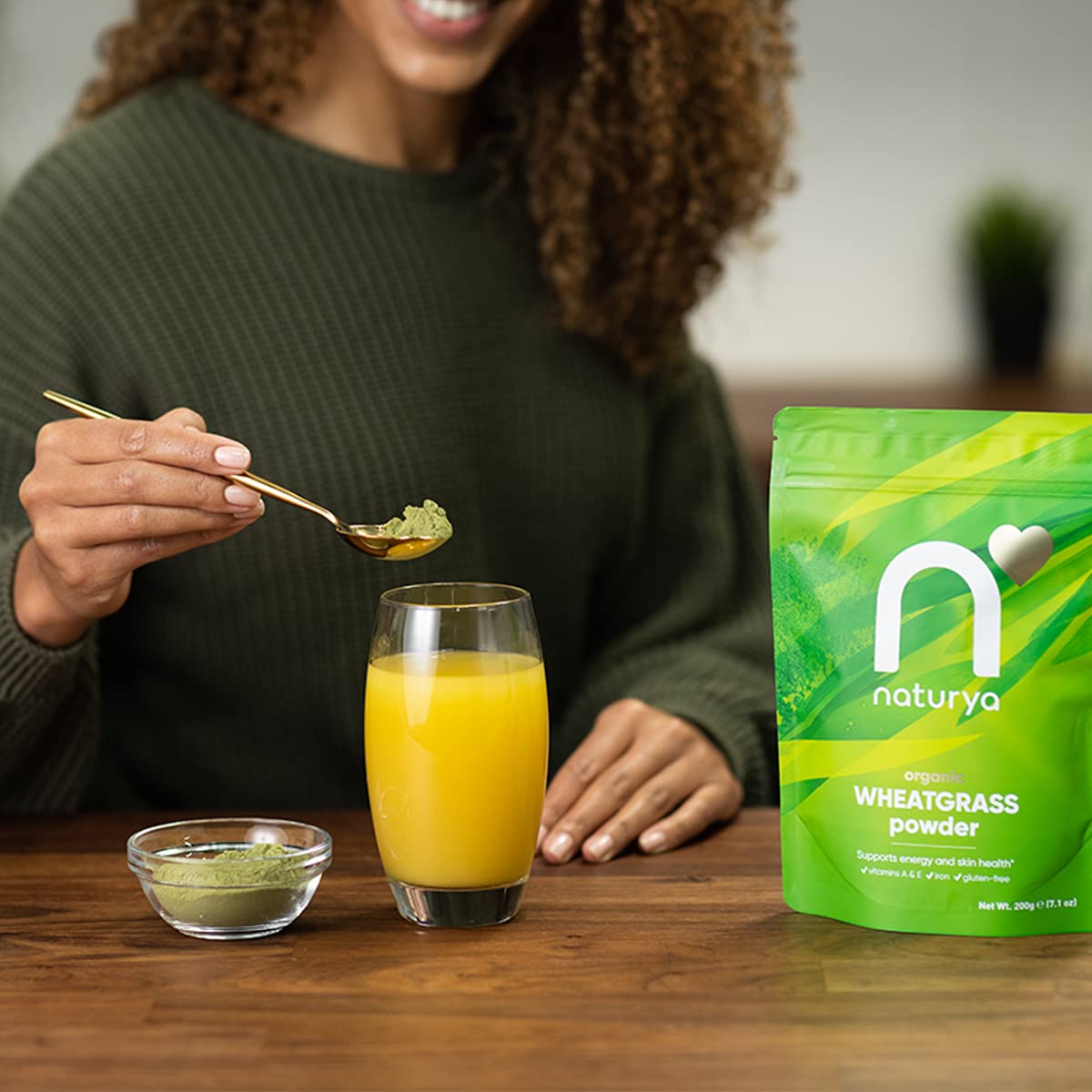 NATURYA Naturya Organic Wheatgrass Powder, 200g