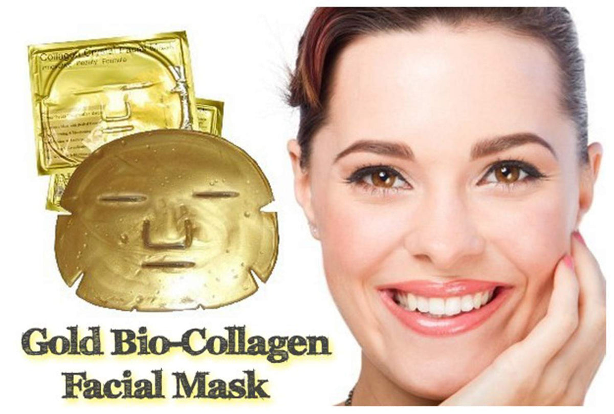 AICHUN BEAUTY Luxurious 24k Gold Bio-collagen Facial Mask (5pcs)