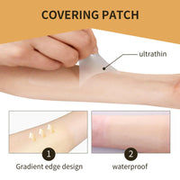 Siyinzu 6PCS Concealer Sticker,Invisible Scar Cover-Up,Breathable and Waterproof S-car Co-ver Stickers,Ultra Thin Patch for Scar,Concealer Stick-er for Covering Up Scars,Natural Con-cealer Stickers
