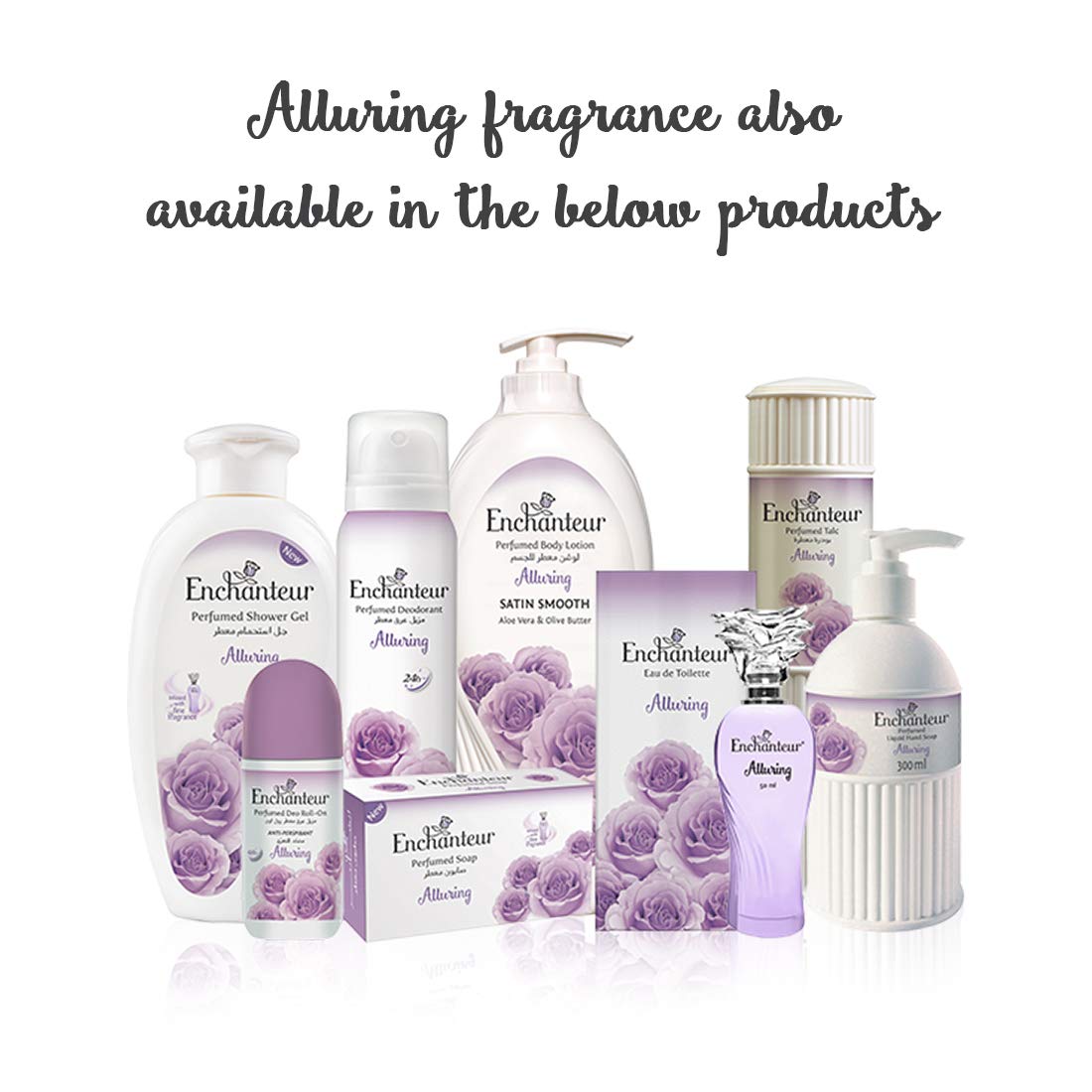 Enchanteur Perfumed Talc 125g (Alluring)