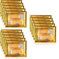 OVALA Under Eye Patches (16 Pairs) - 24K Gold Eye Patches for Puffy Eyes, Dark Circles, Eye Bags and Wrinkles, Collagen Skin Care Products, Beauty