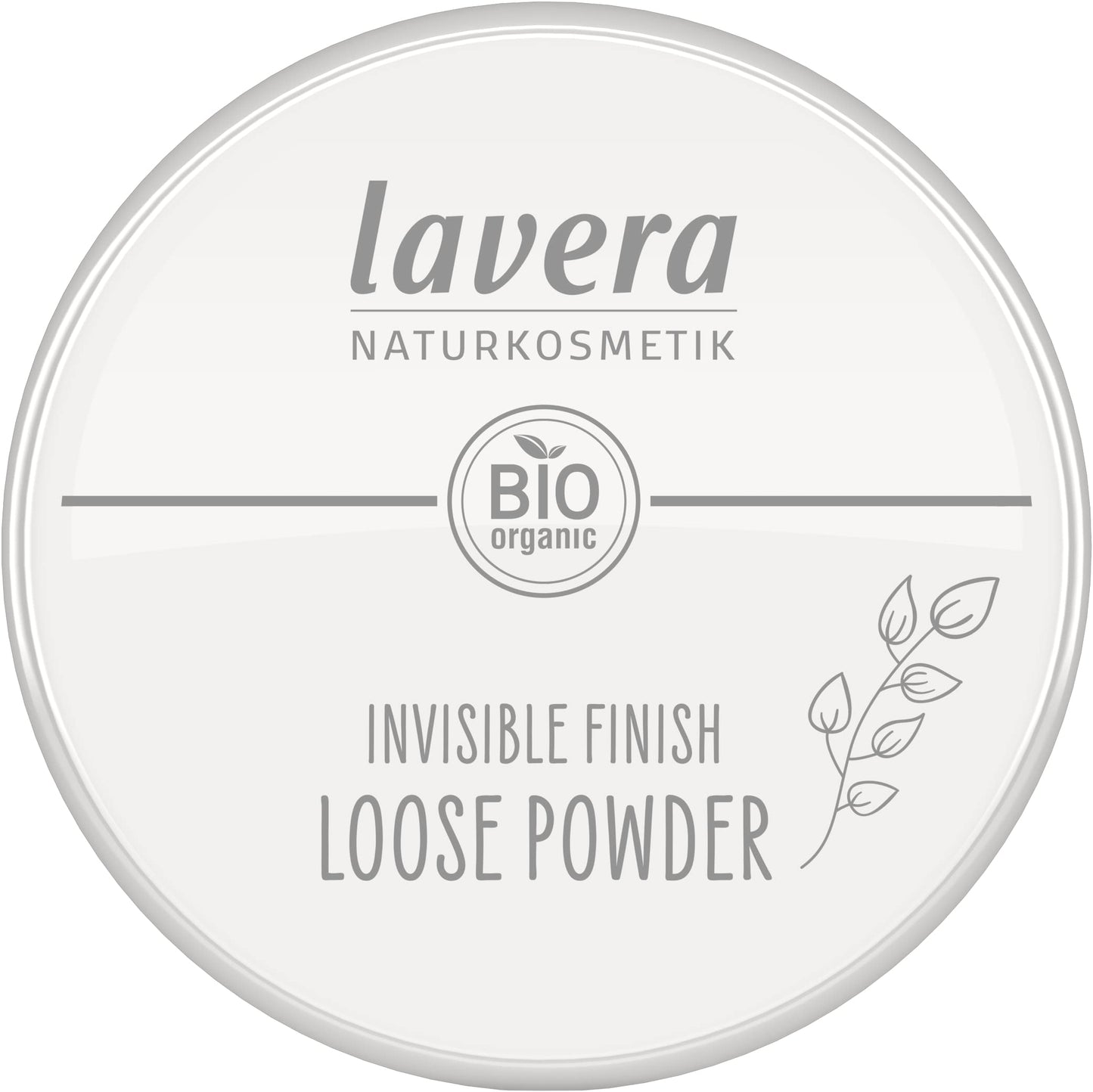 lavera Invisible Finish Loose Powder - transparent - Organic Rice Powder & Organic Tapioca - Mattifying - Long-Lasting - Vegan (1 x 11g)