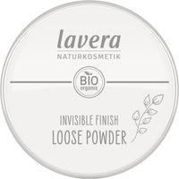 lavera Invisible Finish Loose Powder - transparent - Organic Rice Powder & Organic Tapioca - Mattifying - Long-Lasting - Vegan (1 x 11g)