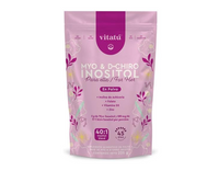 Vitatú | Myo Inositol (4g) & D-Chiro Inositol (1g) Ideal Mix 40:1 | with Folic Acid + Vitamin D3 + Zinc (7.9oz / 225g)