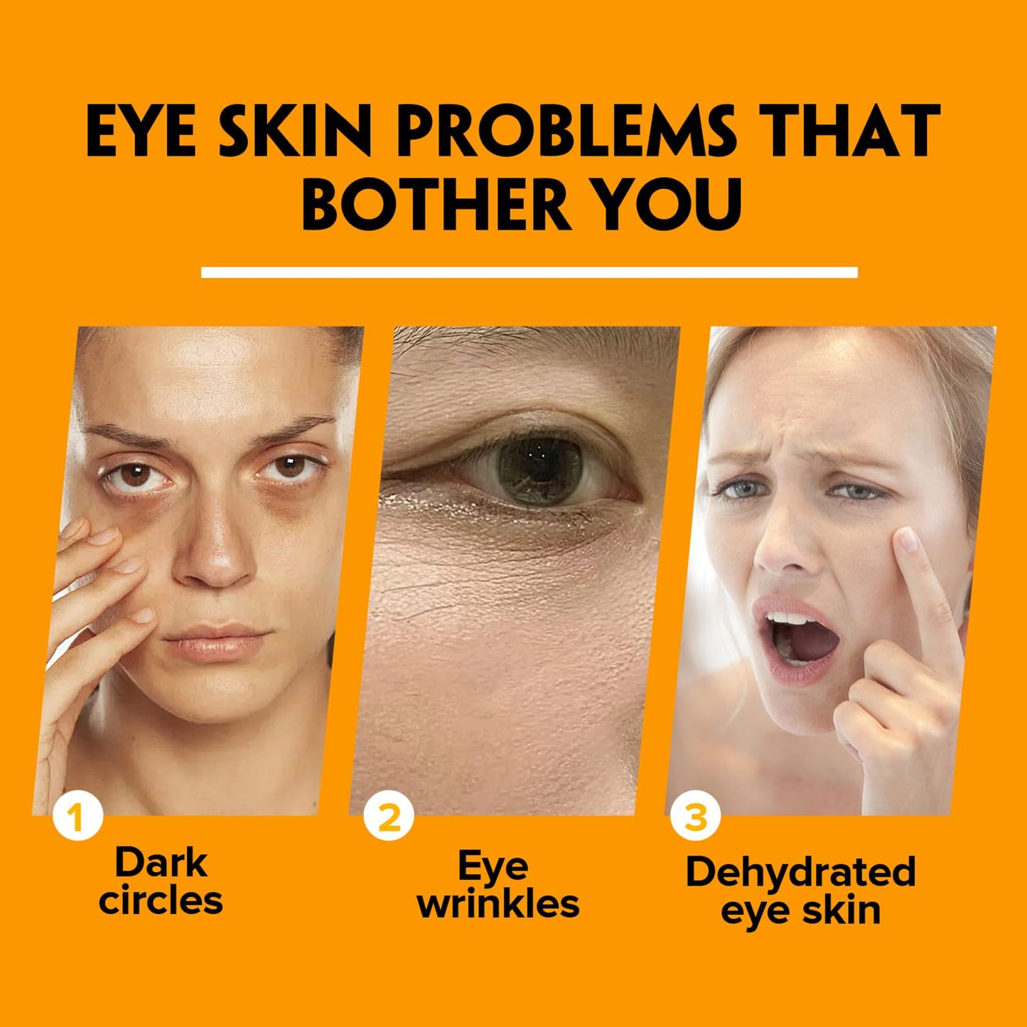 2PCS Lumibalm - Eye Cream for Dark Circles and Puffy Eyes - Lumistick with Turmeric Retinol - Anti Wrinkle Eye Cream Reduce Fine Line - Eye Moisturiser for Dry Skin - Firming and Lifting