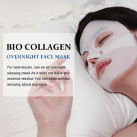 Shefave Bio Collagen Face Mask, Bio Collagen Real Deep Mask, Overnight Face Mask- 3Pcs Collagen Mask Hydrating Face Mask Sheet Mask - Face Masks Skincare Face Pack Anti Aging Face Mask Set