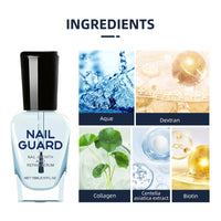 Nail Strengthener for Damaged Nails - Nail Hardener Extra Strong and Growth - Revitalizing Fingernail Growth Serum - Strengthens and Hardens Weak Nails for Faster Growing