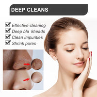80 Pcs Blac/khead Remover Strips,Charco/al Pore Strips,Deep Cleansing Nose Str/ips Blac/khead,Nose Patches for Pores,Removes Bla/ckheads and Unclogs Po/res for Women and Men,Gentle and Skin-friendly