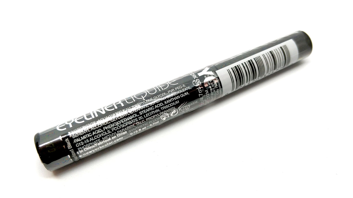NYC Liquid Metallic Eyeliner - 888 Pearlized Black