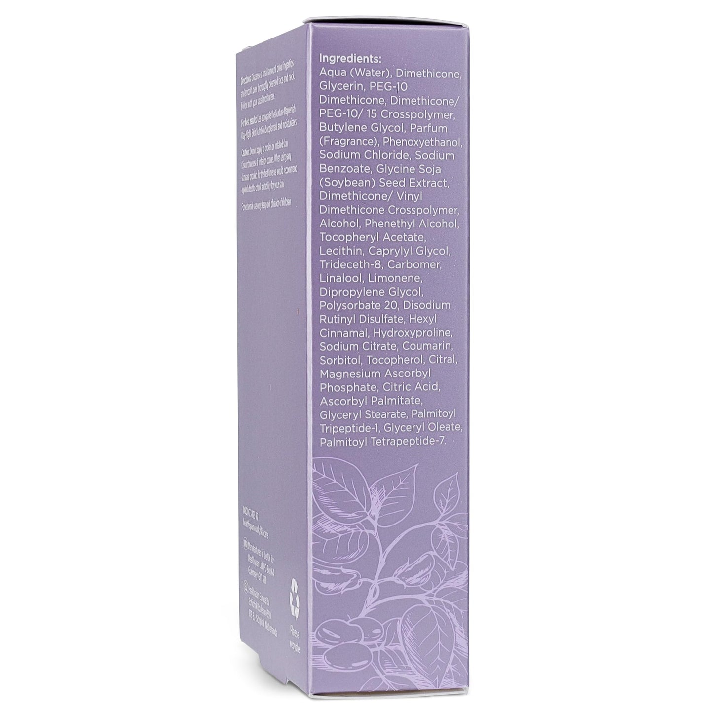 Healthspan Replenish Collagen Boosting Serum | Vitamins C & E | Plant Oestrogens | Reduces Fine Lines & Wrinkles | Menopause Support (60ml)