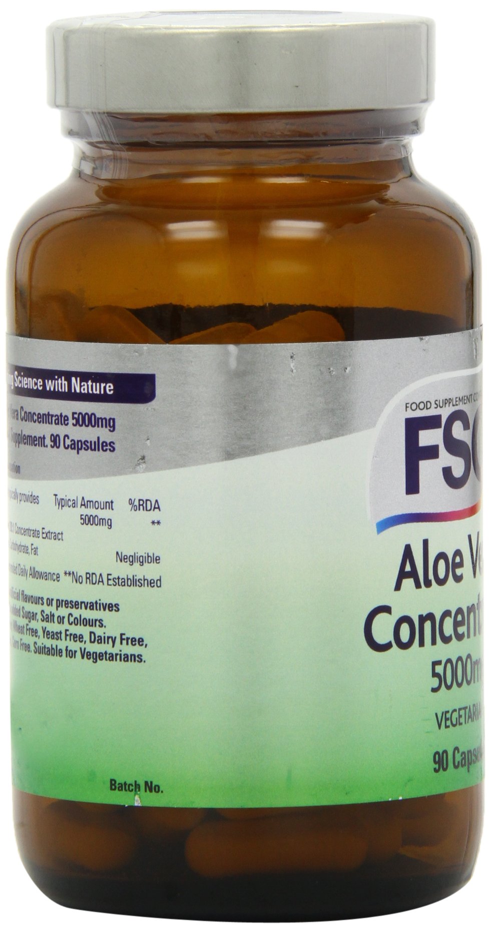 FSC 5000mg Aloe Vera - Pack of 90 Capsules