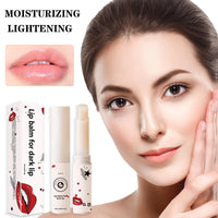 GEEWHILE Lip Lightening For Dark Lips, Lip Balms for Lip Care Lip Moisturizing, Long Lasting Natural Lip Balm Moisturizer to Repair Cracked Lips & Lighten Dark Lip Color, Lip Brightening