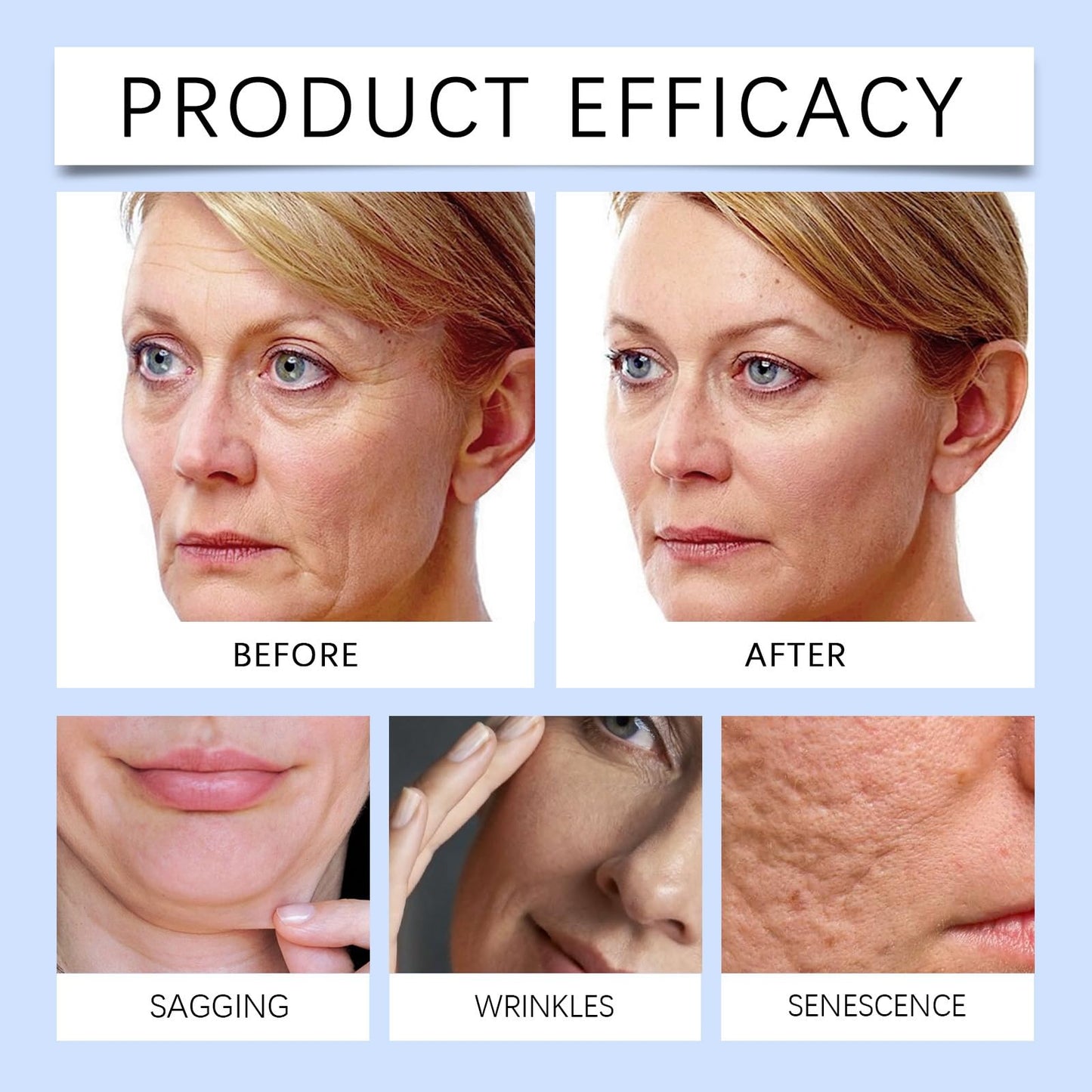 Oumun Wrinkle Removal Cream,Anti Wrinkle Face Cream,Face Cream,Tightening Anti-Wrinkle Cre-am,Erase Lines and Wrinkles,Moisturiser Face Women,Instant Face Lift Cre-am for All Skin