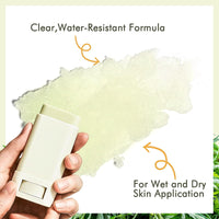 Matte Sun Stick SPF 50: Mugwort+Rice, Sunscreen Stick for Face & Body, Natural Roll on Sunscreen SPF 50, Waterproof Sun Cream Factor 50, Silky & Smooth, No White Cast, 15g