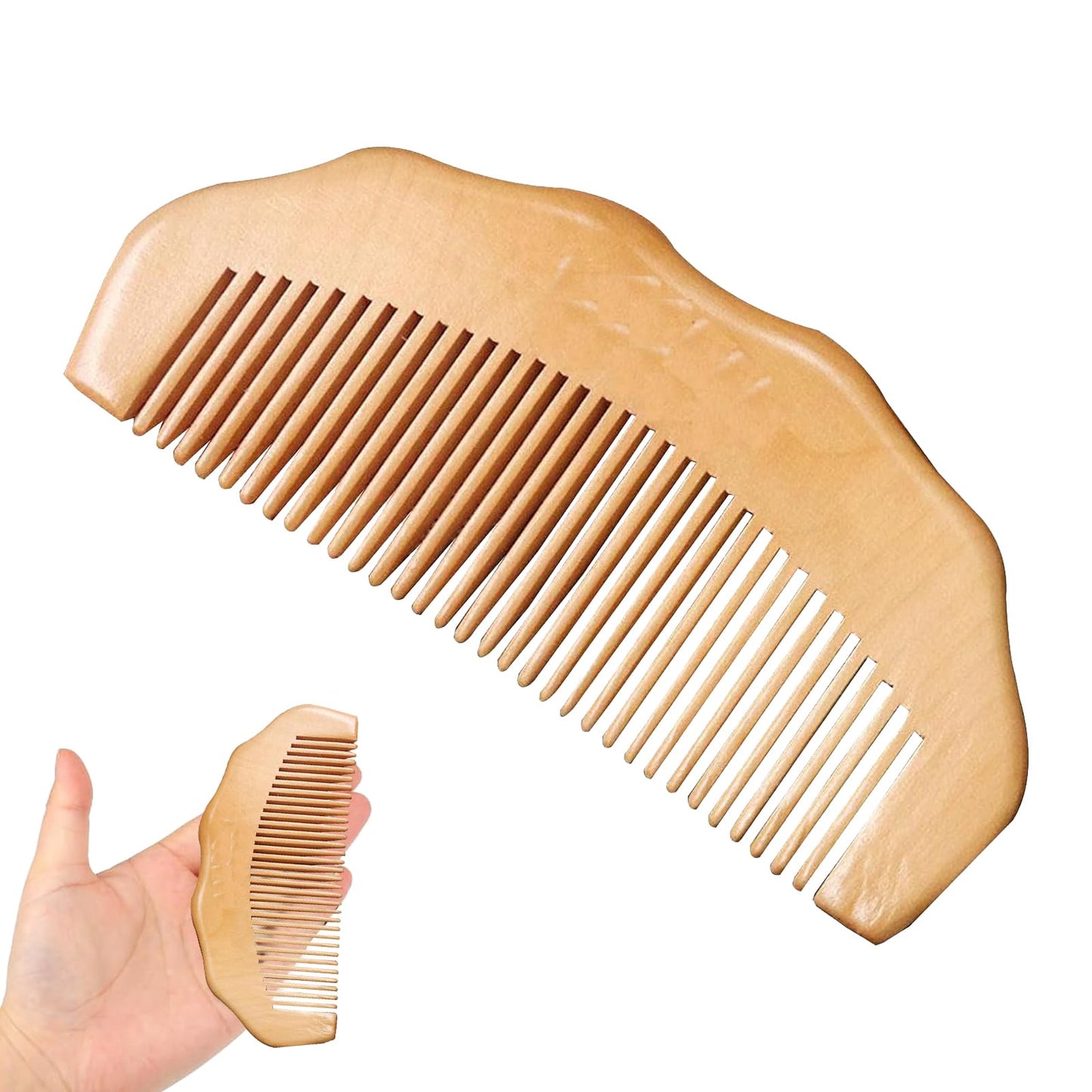 Bisienya Birthing Comb,Labour Comb,the Wooden Comb is Used to Relieve Anxiety and Distract the Pregnant Mother,Postpartum Necessities(13cm)