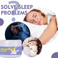 SingHao 100G Magnesium Cream,Magnesium Soothing Sleep Cream,Magnesium Cre/am for Sleep&Muscle Relief,High Strength Magne/sium Butter,Mag/nesium Skin Muscle&Body Calm Moisturing Butter,Natural Sleep Support